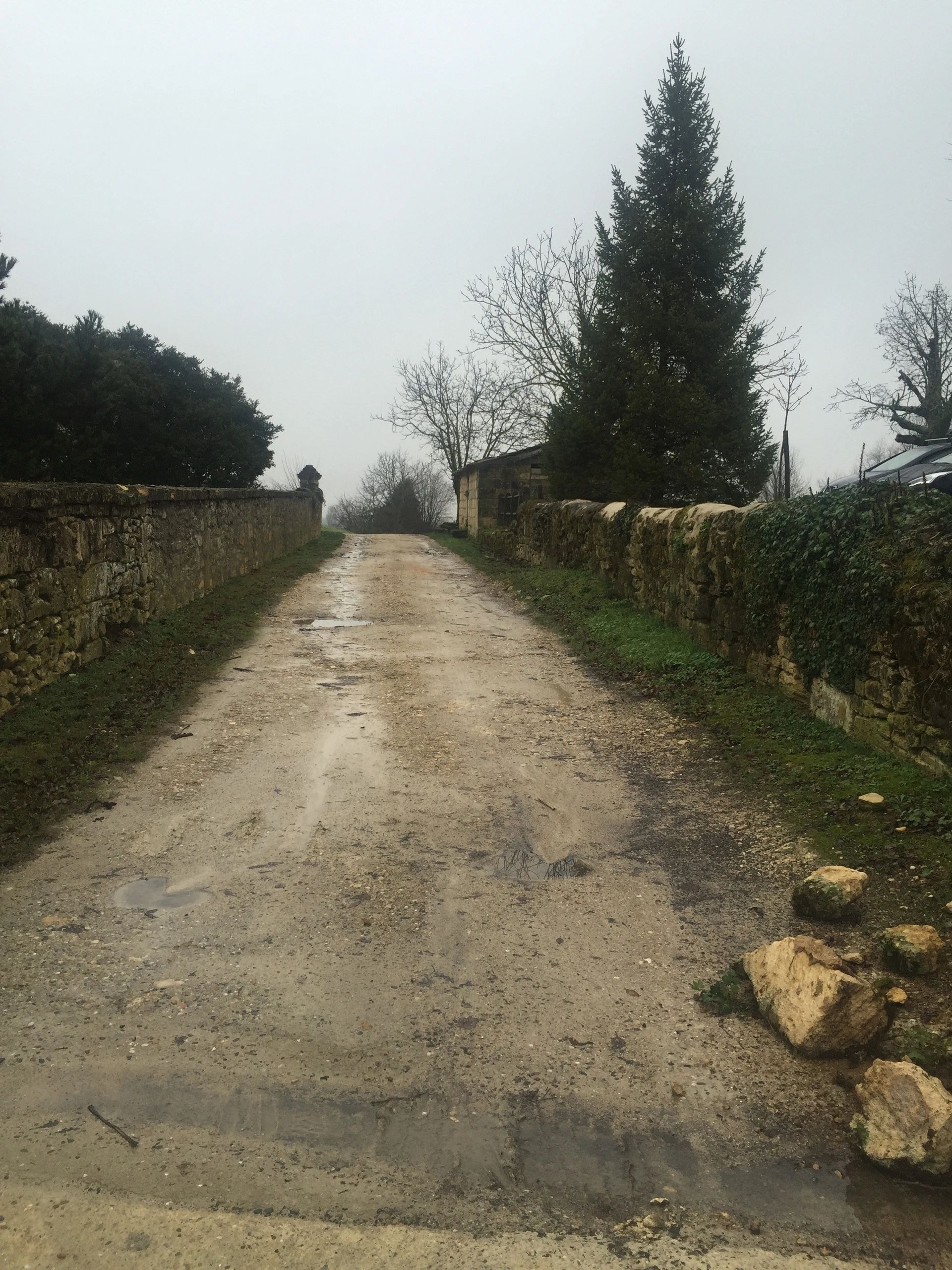French wine village countryside